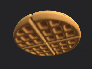 waffle 3D मॉडल