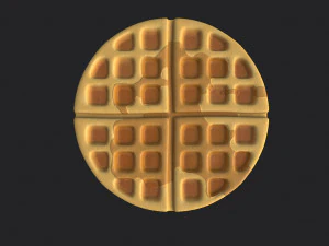 waffle 3D Model