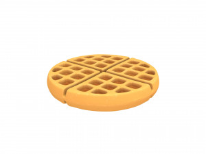 waffle 3D मॉडल