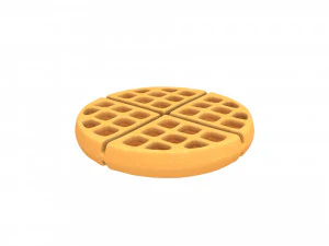 waffle 3D Model