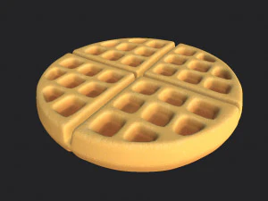 waffle 3D Model