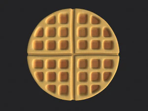 waffle 3D Model