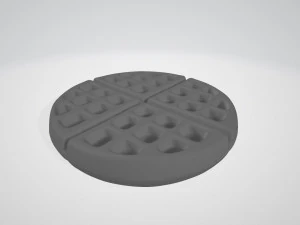 waffle 3D Model