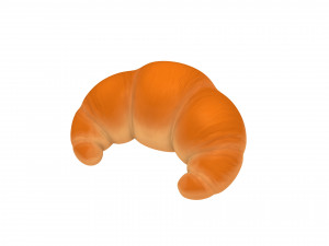 croissant 3D Model