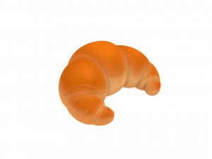 croissant 3D Model