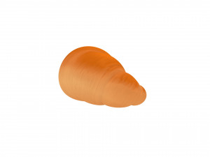 croissant 3D Model