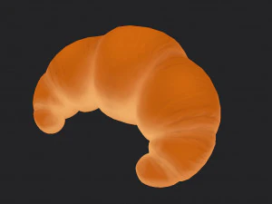 croissant 3D Model