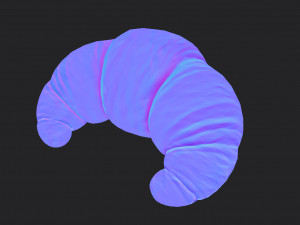 croissant 3D Model