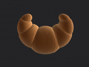 croissant 3D Model