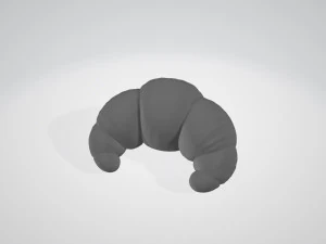 croissant 3D Model