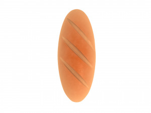 french bread 3D Model