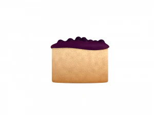 blueberry cheesecake 3D Model