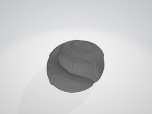 cinnamon roll 3Dモデル