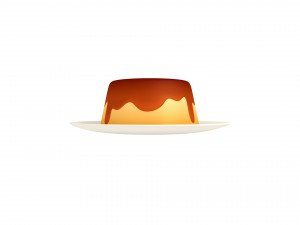 pudding Model 3D