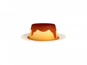 pudding Model 3D