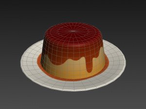 pudding Model 3D