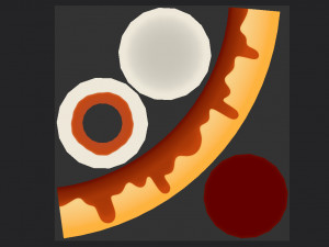 pudding Model 3D