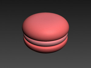macaron Modelo 3D