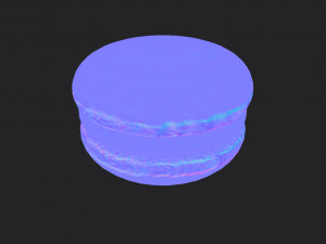 macaron Modelo 3D