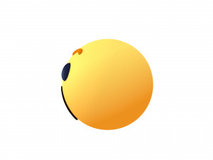 animated facebook wow reaction button 3D मॉडल