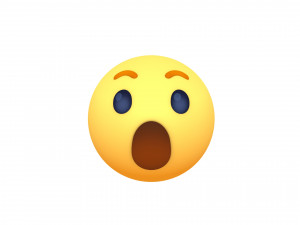 animated facebook reaction button pack Modelo 3D