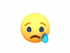 animated facebook reaction button pack Modelo 3D