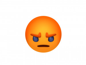animated facebook reaction button pack Modelo 3D
