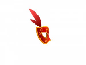 carnival mask 3D Model