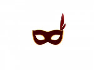 carnival mask 3D Model