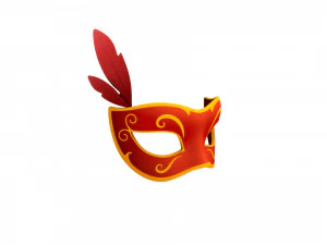 carnival mask 3D Model