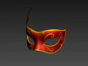 carnival mask 3D Model