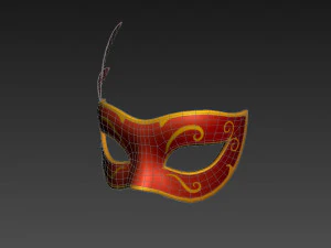 carnival mask 3D Model