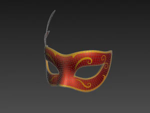carnival mask 3D Model