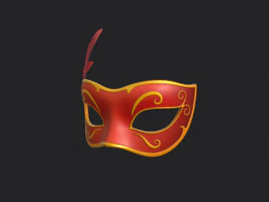 carnival mask 3D Model