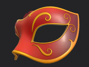 carnival mask 3D Model