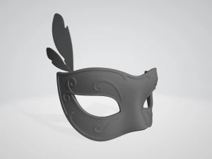 carnival mask 3D Model