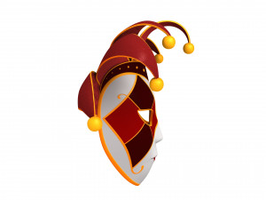 venetian mask 3D मॉडल