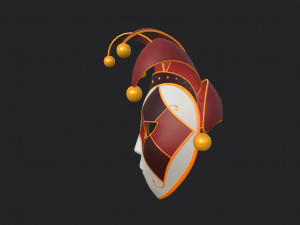 venetian mask 3D मॉडल