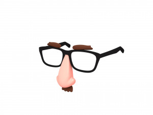 disguise mask 3D मॉडल