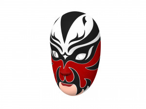 chinese opera mask 3D Модель