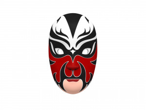 chinese opera mask 3D Model