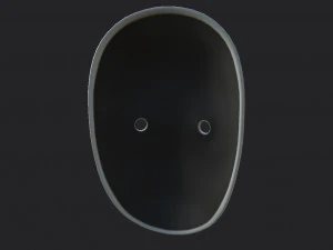 chinese opera mask 3D Model