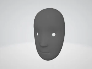 chinese opera mask 3D Model