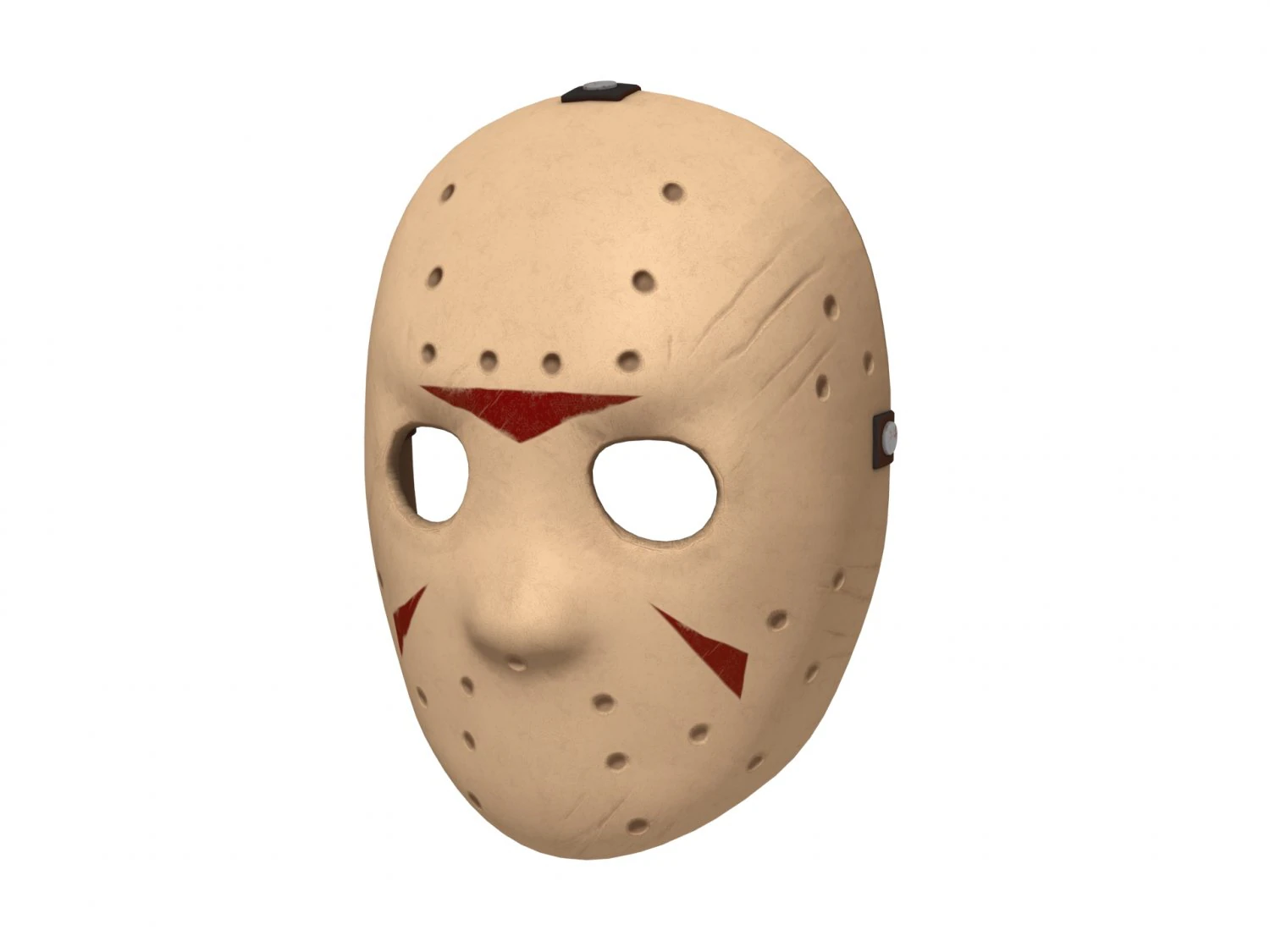 hockey mask 3D Model .c4d .max .obj .3ds .fbx .stl .blend 