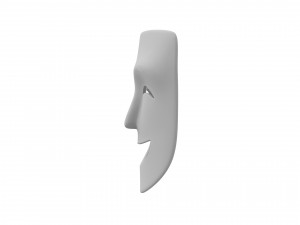theater happy mask 3Dモデル