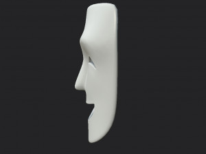 theater happy mask 3Dモデル