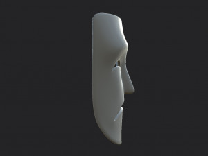 theater sad mask Modelo 3D