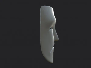 theater sad mask 3D Model
