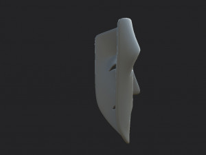 theater sad mask Modelo 3D