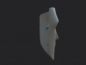 theater sad mask 3D Model